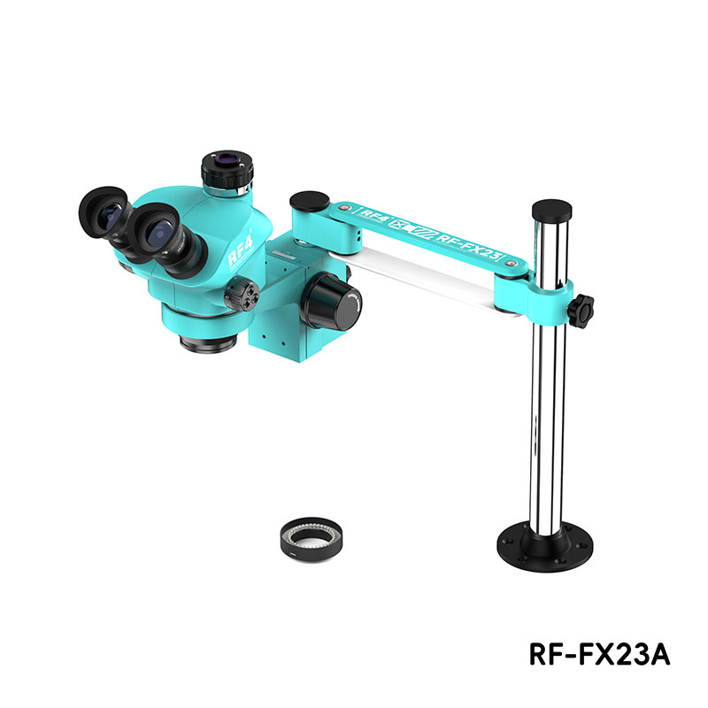 RF4 RF-FX23A Trinocular Micros - Stereo Trinocular Microscope Pcb ulasan dan harga