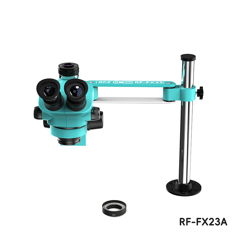 RF4 RF-FX23A Trinocular Micros - Stereo Trinocular Microscope Pcb ulasan dan harga
