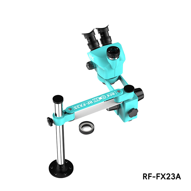 RF4 RF-FX23A Trinocular Micros - Stereo Trinocular Microscope Pcb ulasan dan harga