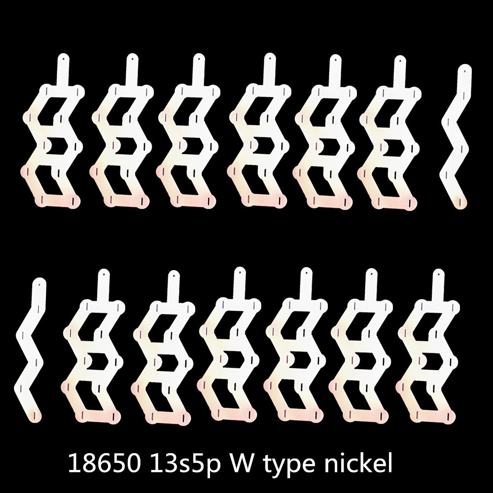 13S5P W Type Nickel Plated Ste - Spot Welder 18650 Battery Pack ulasan dan harga