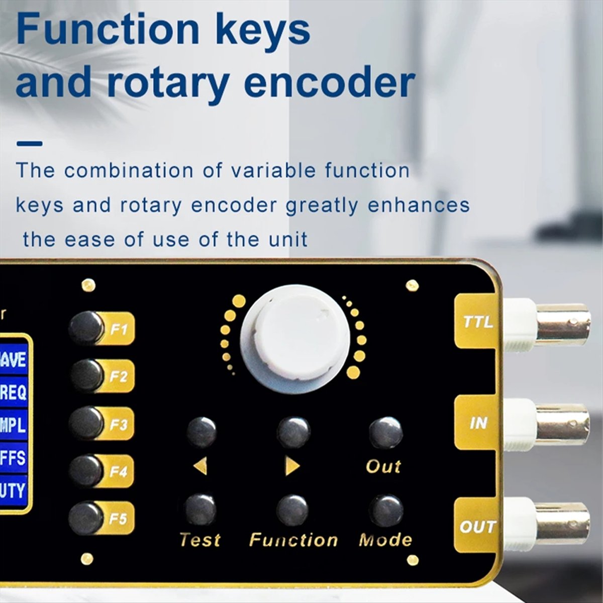 M85K QLS325S 2.4 Inch DDS Func - Function Arbitrary Waveform Generator ulasan dan harga