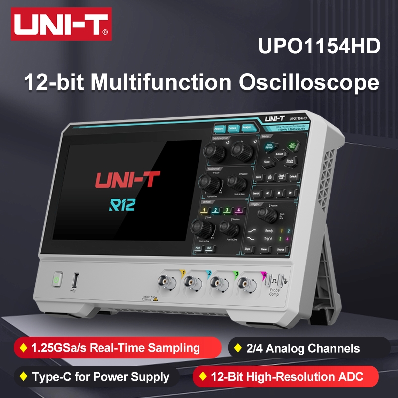 UNI-T UPO1154HD UPO1082HD Osci - Signal Generator Spectrum Analyzer ulasan dan harga