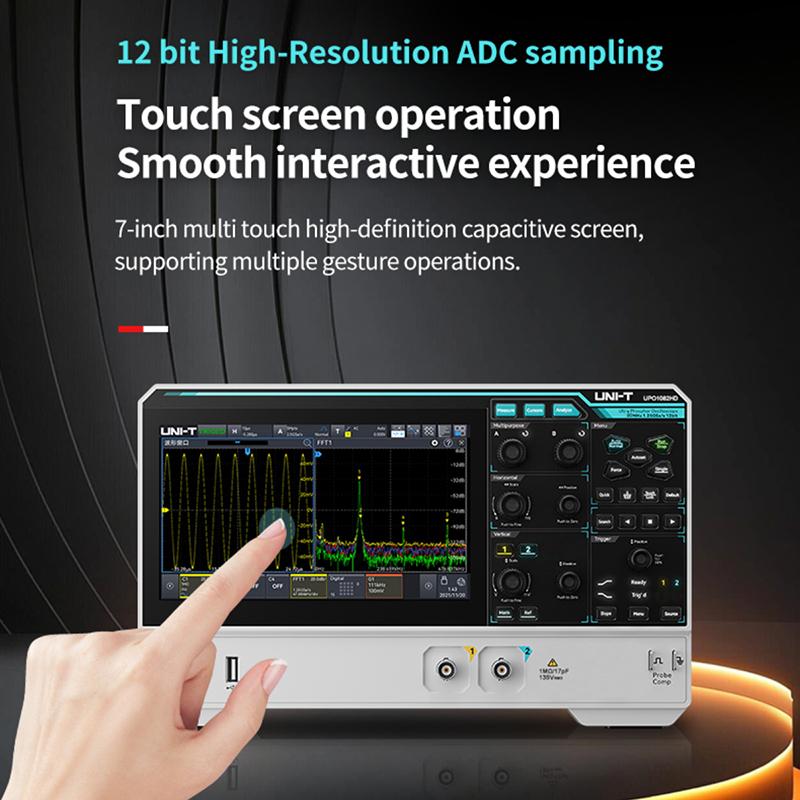 UNI-T UPO1154HD UPO1082HD Osci - Signal Generator Spectrum Analyzer ulasan dan harga