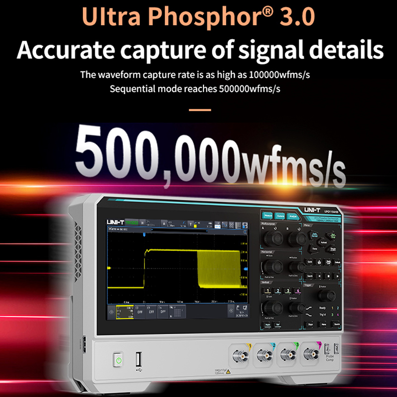 UNI-T UPO1154HD UPO1082HD Osci - Signal Generator Spectrum Analyzer ulasan dan harga