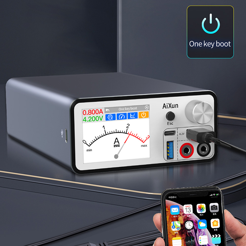 Aixun P2408S DC Power Supply A - Linear Lab Power Supply Adjustable ulasan dan harga
