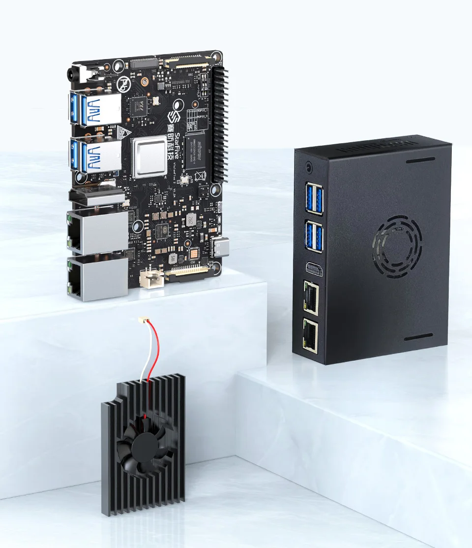 VisionFive2 8GB WiFi AI Kit RI - Raspberry Pi 5 8Gb Kit ulasan dan harga