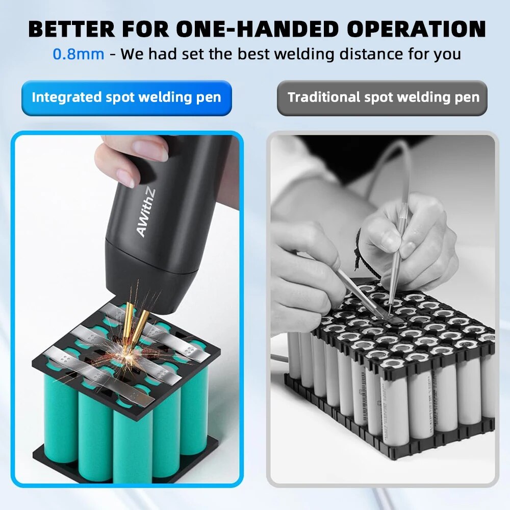 Awithz Portable Battery Spot W - Spot Welder 18650 Battery Pack ulasan dan harga