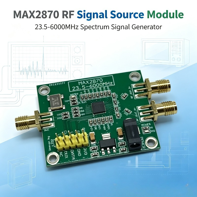 MAX2870 23.5–6000MHz RF Signal - Signal Generator Spectrum Analyzer ulasan dan harga