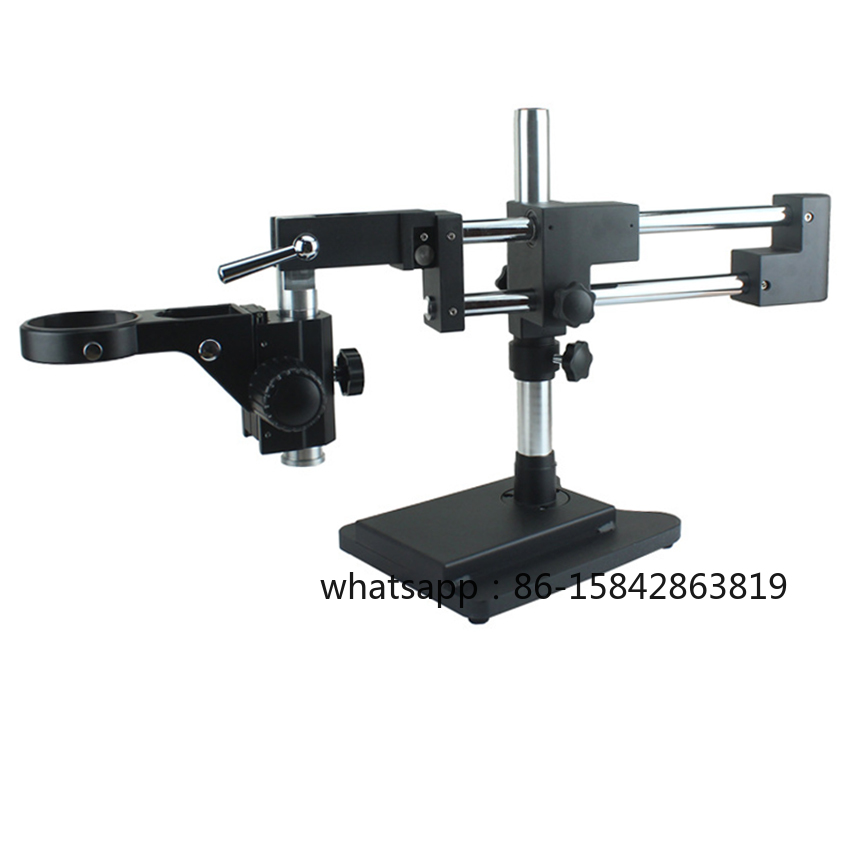 Universal Stand Double Boom Bi - Stereo Trinocular Microscope Pcb ulasan dan harga