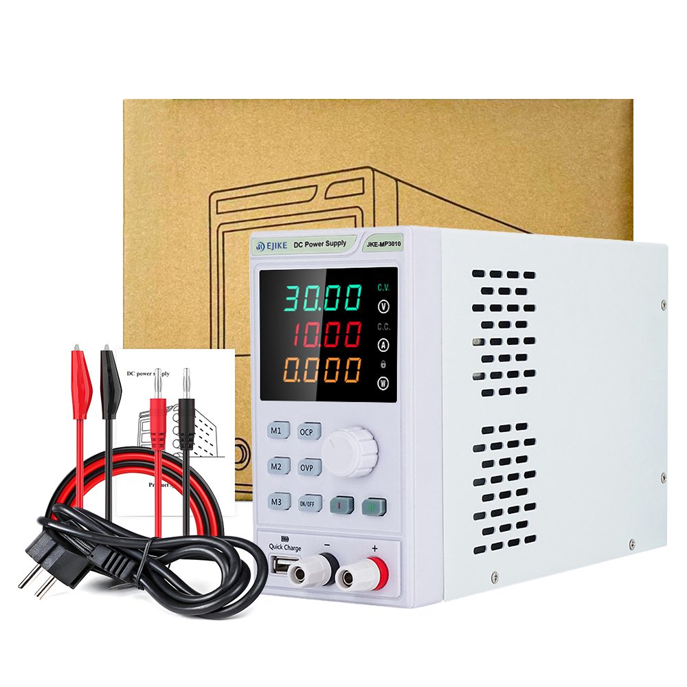 EJIKE DC Power Supply 300W Pro - Programmable Dc Power Supply 30V 10A ulasan dan harga