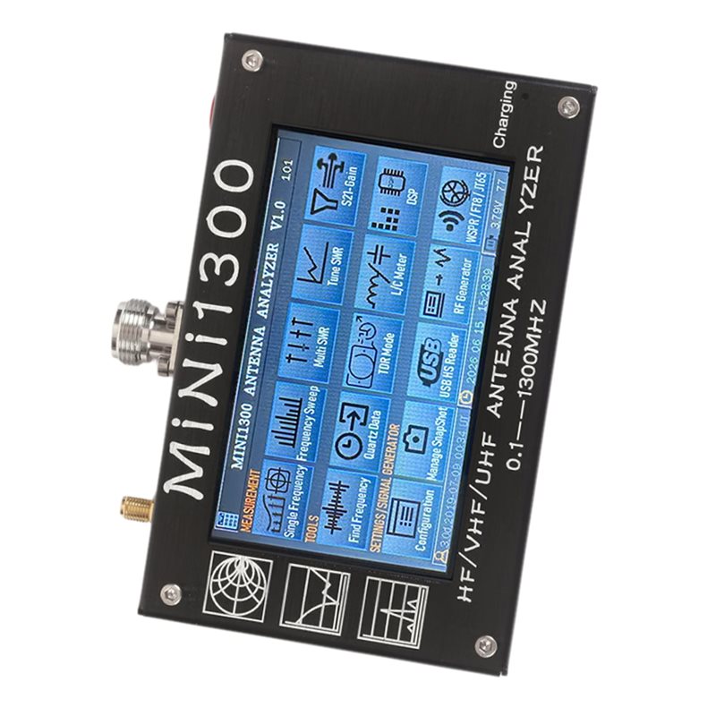 ALIM-Mini1300 4.3 Inch /VHF/UH - Signal Generator Spectrum Analyzer ulasan dan harga